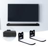 Soundbar Mounting Bracket with Hardware Kit for Home Universal Mounting Shelf Holder Wall Mount Kit for Most Soundbars