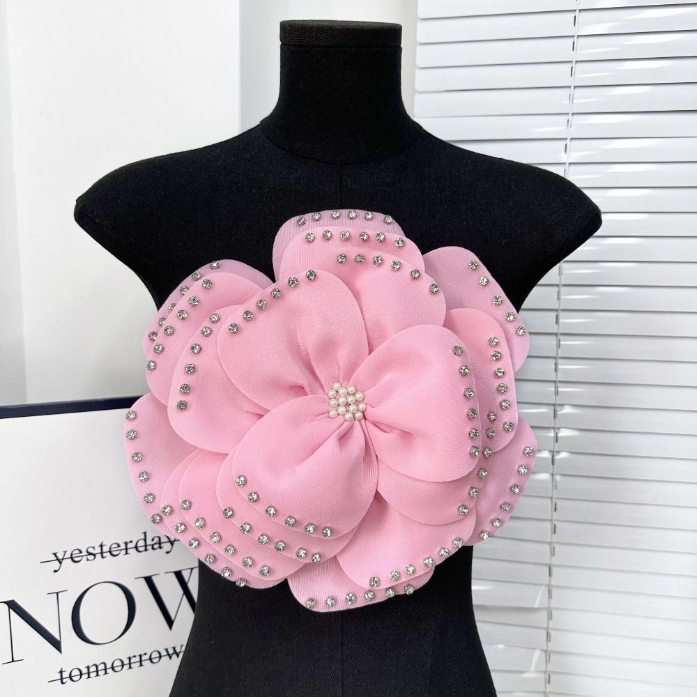 Chest Flower Large Flower Applique 3D Clothing Applique Clothing Decoration Patches  Sewing