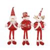 Weihnachtsdekorationen Sitzende Wichtel Ornamente Claus Strickpuppe Puppe Weihnachtsschmuck