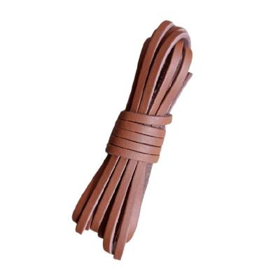 Naturlederschnur 3mm 10,93 Yards Lederhandwerkschnur für Schnürsenkel Armbänder Halskette Schmuckherstellung Flechten