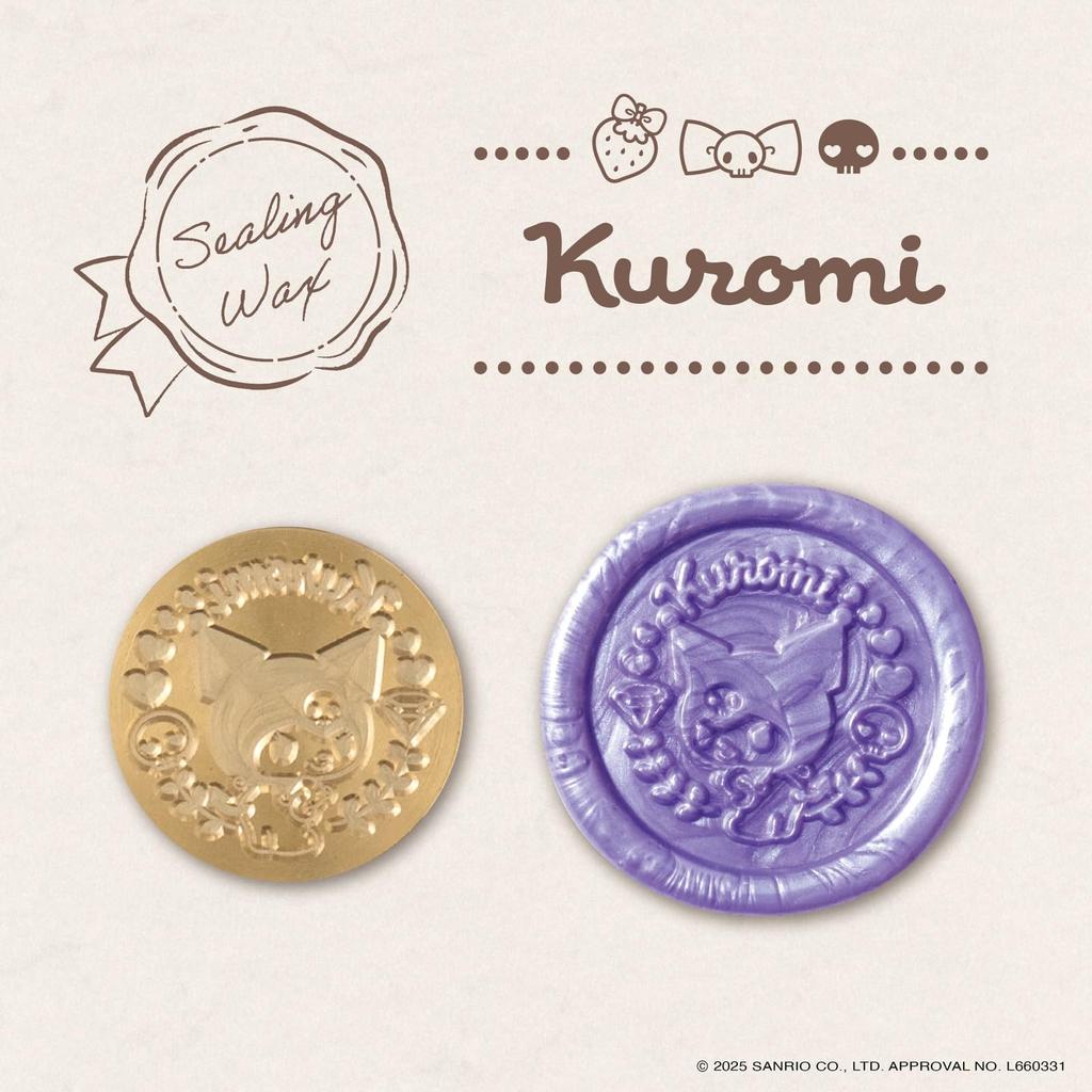 BEVERLY Sanrio Kuromi Sealing Wax Set SLW-012