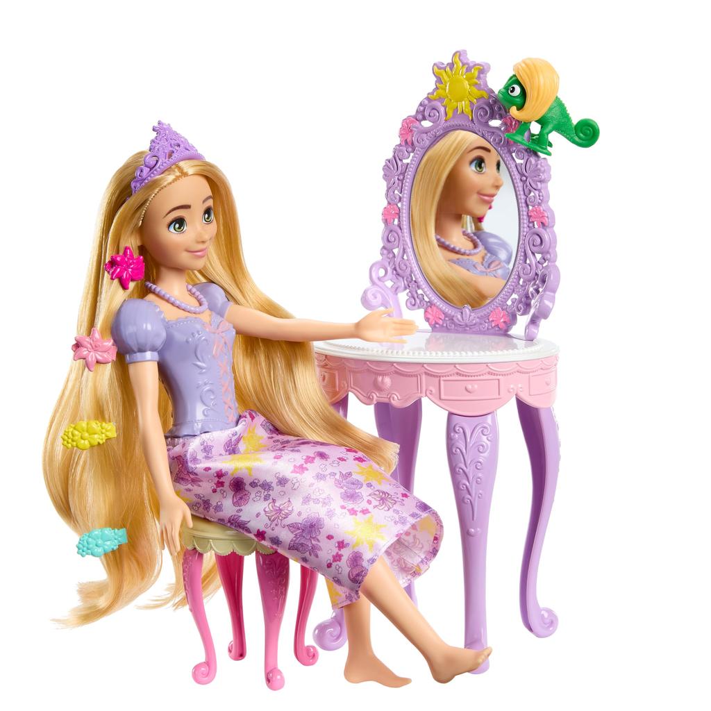 Mattel Princess Rapunzel Dresser and Accessories 3 and HLX28 Disney/Disney [Dress-up Doll] [Playset Included] [Ages Up] [Gift]