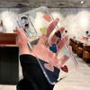 Transparent Clear Couple Heart Love Phone Case For Samsung Galaxy A56 A16 A26 A36 A13 A07 A17 Non-Yellowing Cover Silicone Back
