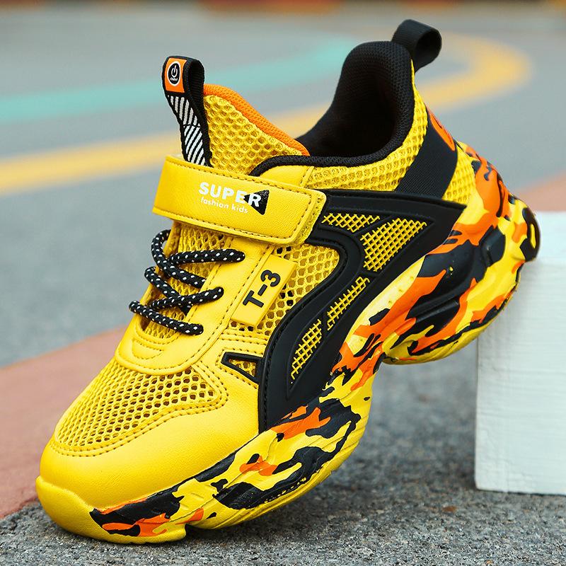 Zapatos deportivos transpirables de malla casual de la calle de la moda  para niños en primavera y verano comprar a buen precio — entrega gratuita,  reseñas reales con fotos — Joom