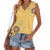 Women's Fashionable Casual Everyday Versatile Floral Print Slim-Fit Summer Tank Top