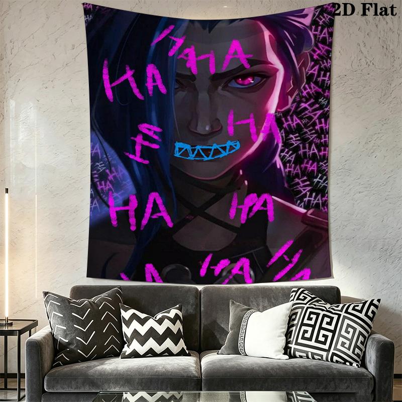 Jinx Pattern Home Decor Tapestry, Wall Hanging, Decorative RV Wall Cloth.SGT0917481