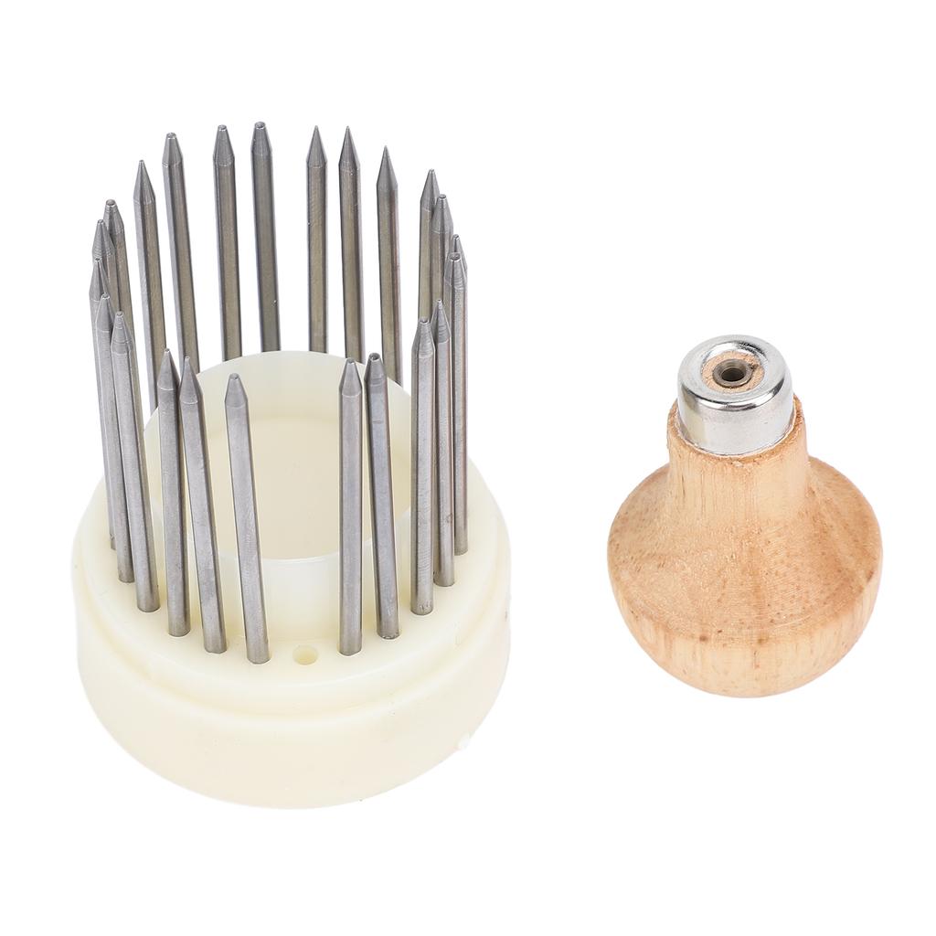 Gravers Stone Setting Carbide Scraper 23PCS Jewelry Making Tool Set - Beading, Setting ...