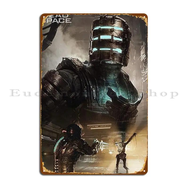 

Dead Space Металева табличка Клуб Друку Дизайн Друк Стіна Печера Бляшаний знак Постер 20x30cm