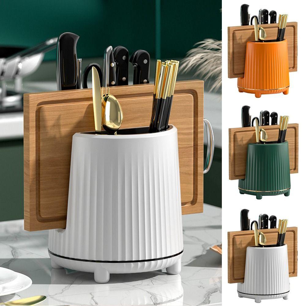 Drainage Spoon Chopsticks Fork Storage Holder Plastic Cutlery Storage Holder Kitchen