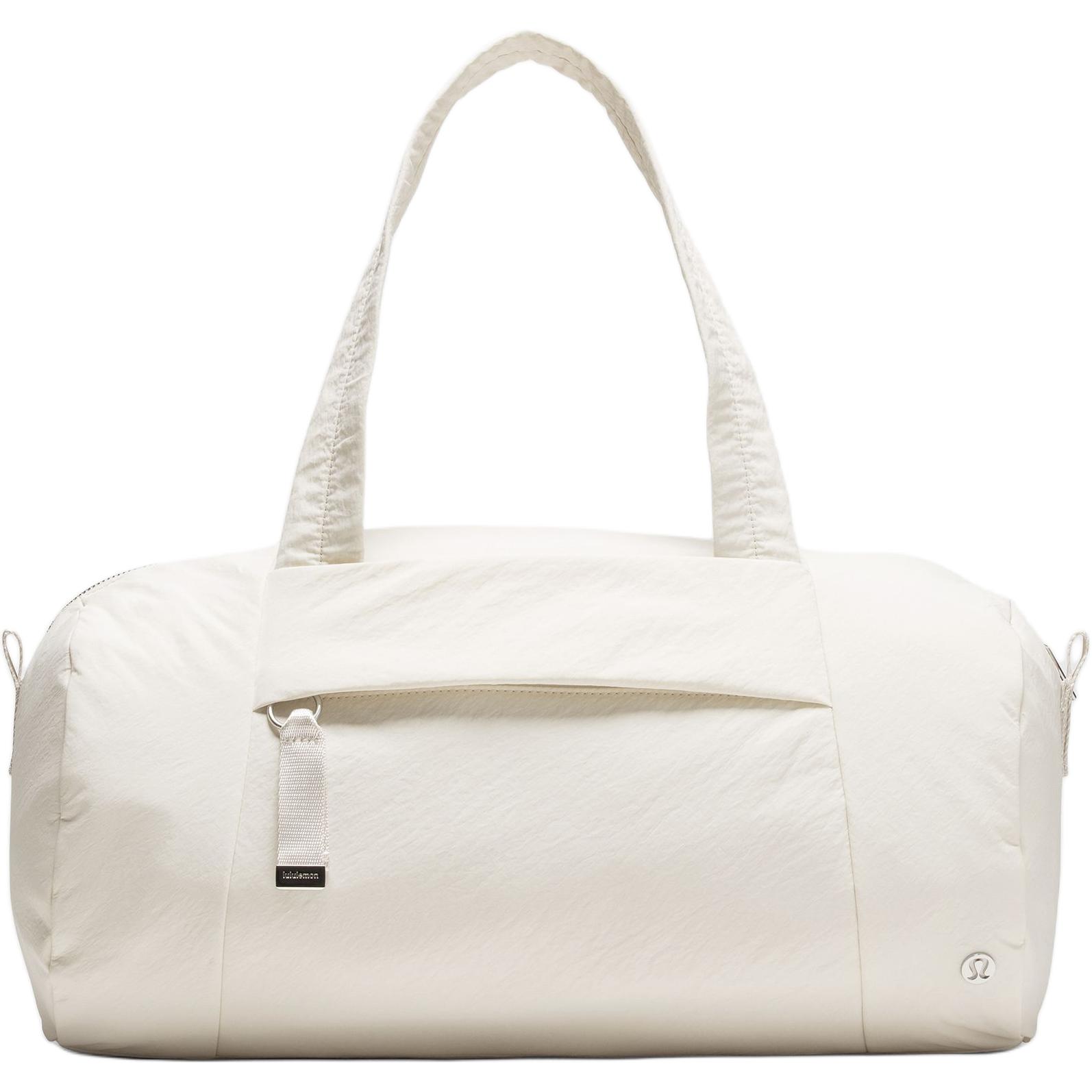 

Lululemon On My Level Fashion Casual Recycled Nylon Tote Travel Bag Women bags Light-Ivory LW9EVAS-033454 Light Ivory White