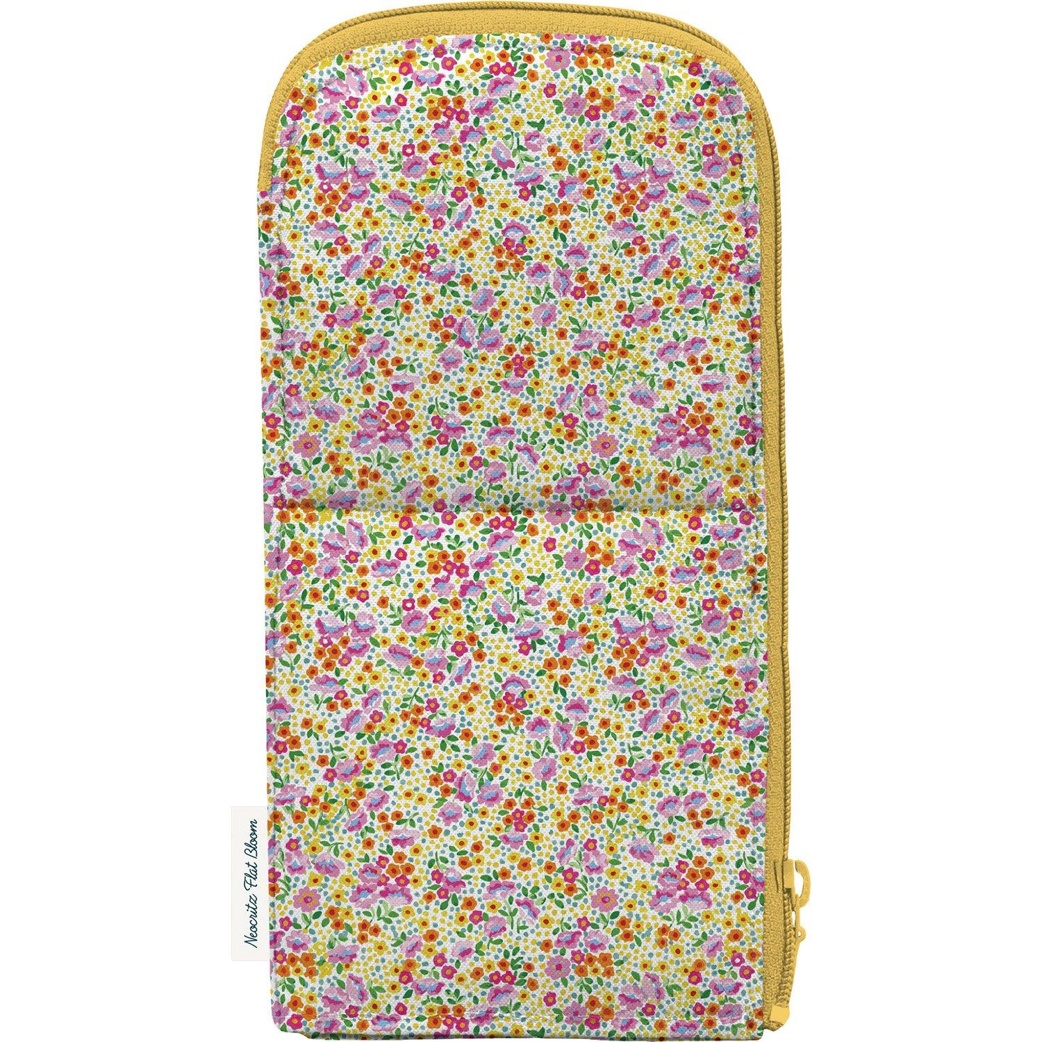 KOKUYO NeoCritz Flat Bloom Limited Edition Yellow Pen Holder Case/Pen (F-VBF160-L3)