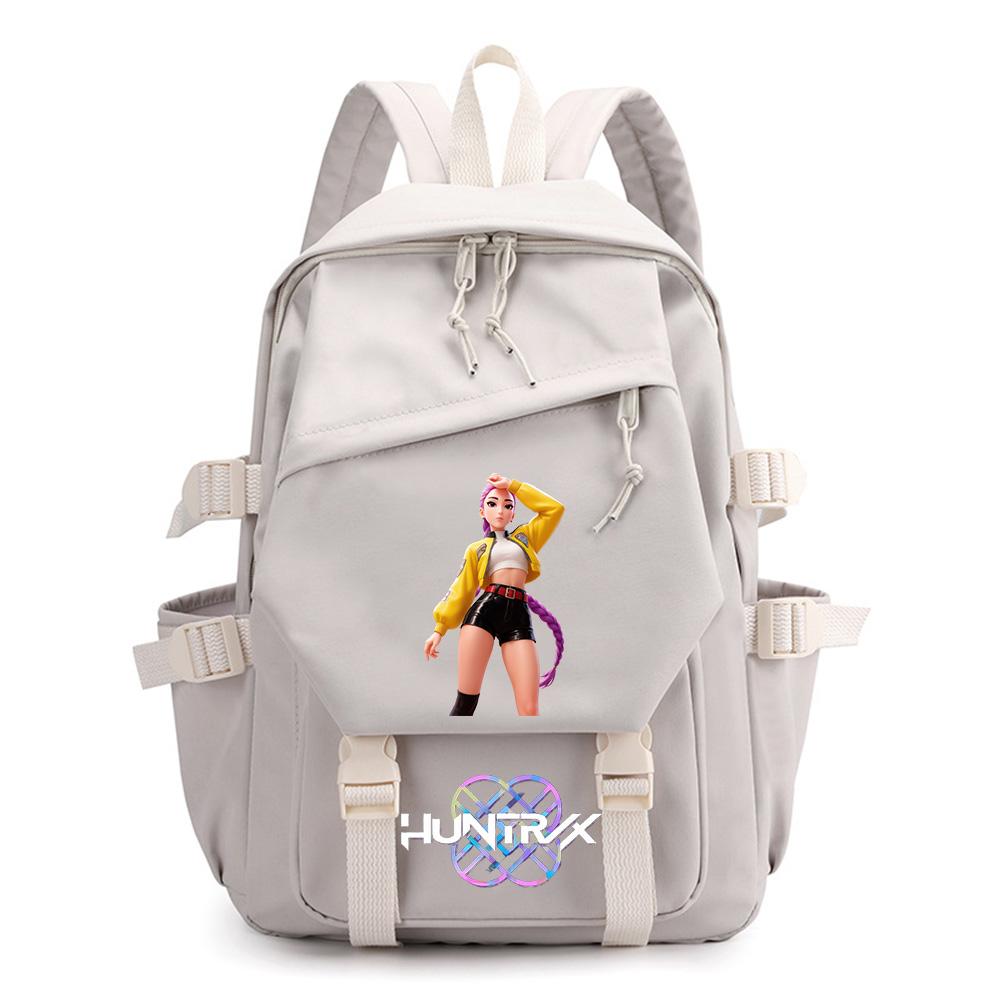 Anime Cute K-pop Demon Hunters Printed Backpack for Teenager Boy Gril Schoolbag Children Student Bookback Women Waterproof Travel Bag Kid Gift Mochila