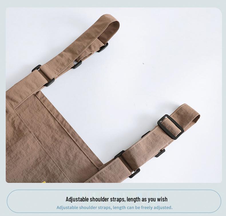 Wendbarer wasserabweisender Damen-Schürzenweste im koreanischen Stil: Fleckgeschützte, leichte Arbeitskleidung für Catering und Küche.
