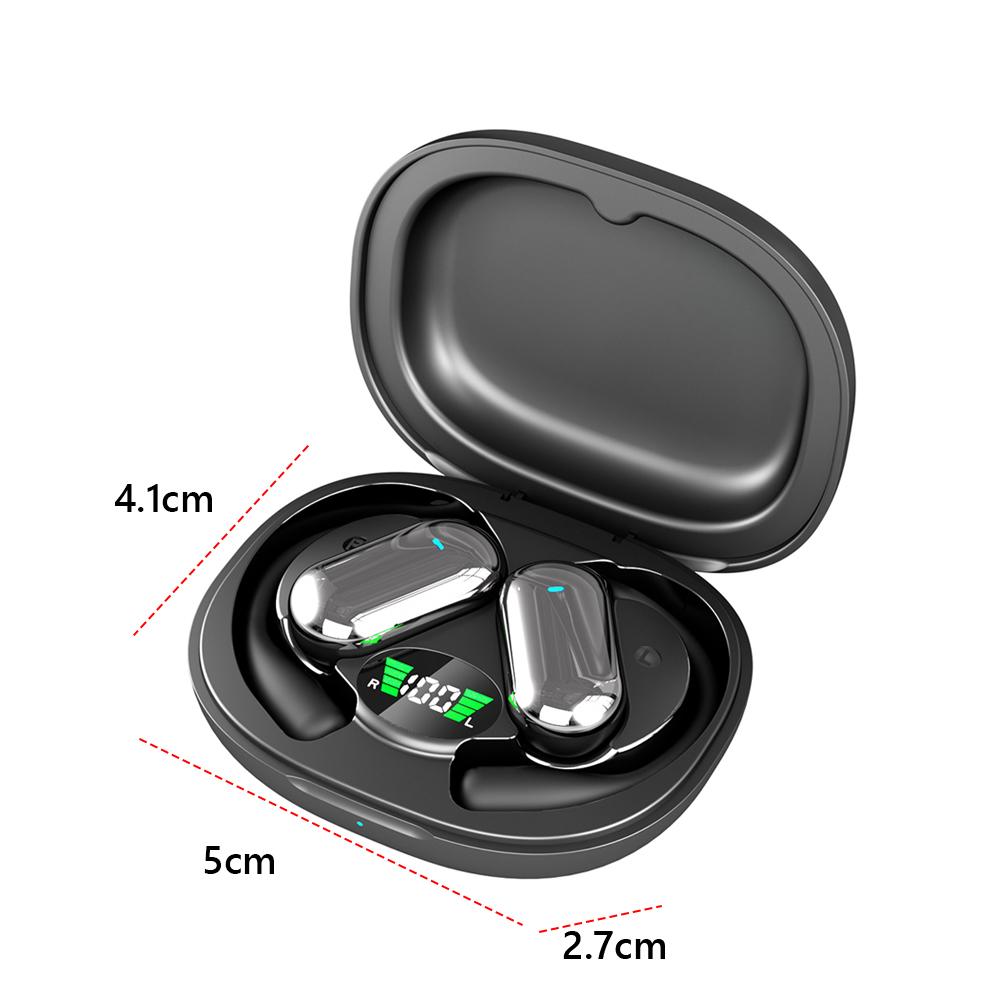 BT 5.3 AI Translation Earbuds with Ear Hook Real-Time Translation Earphone Long-Lasting for Running Fitness Learning Accessories