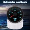 7-color Backlight 12V 24V Universal Waterproof 52mm Fuel Level Gauge 0-190ohm 240-33ohm Fuel Level Meter For Marine Boat Car