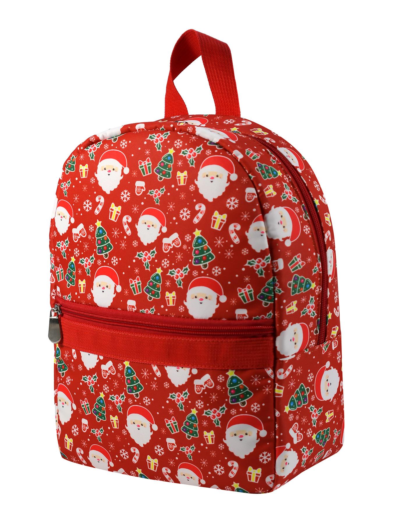 

New nylon waterproof printed backpack fashionable large capacity women s travel goods storage backpack 23.5*11*32CM