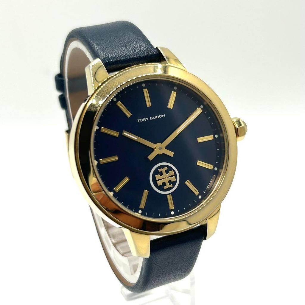 Used TORY BURCH Ladies Watch New Battery Box Included Good Condition Good Operation