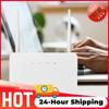 4G LTE CPE Router Modem 300Mbps Wireless Hotspot External Antenna with Sim Card Slot EU Plug Internet Connection