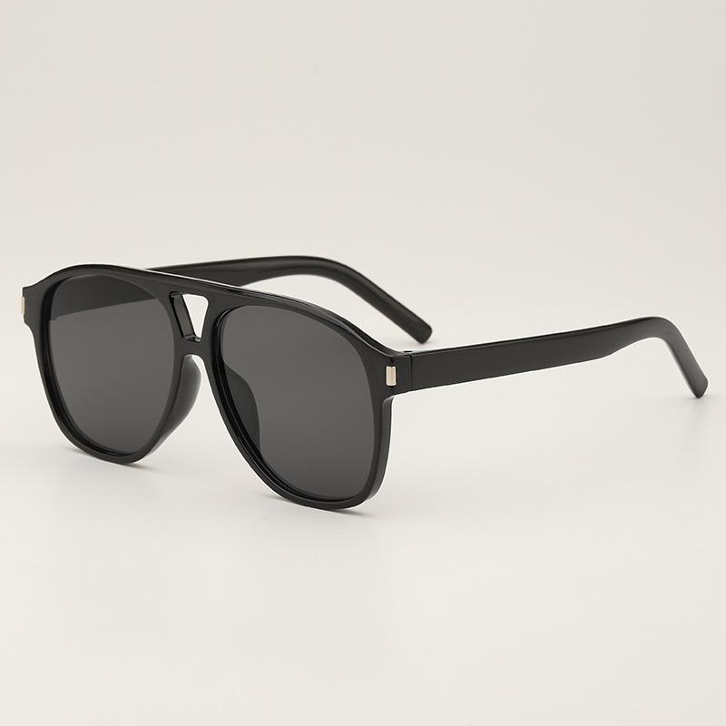 

JYL TS Double Bridge Sunglasses UV Protection Style For Men 997156 A-920 нло зелений колір