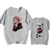 Funny Satoru Gojo Jujutsu Kaisen Tshirt Summer Men Oversized Short Sleeve Casual T Shirt Soft  Harajuku  Redtube