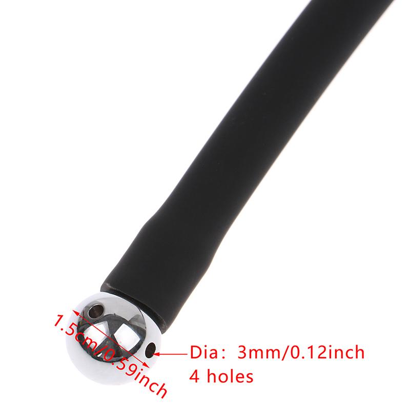 25-200Cm Super Long Douche Silicone Enema Syringe Shower Cleaning Head Nozzle