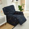 4Pc Printed Stretch Recliner Chair Cover Armchair Slipcovers All-Inclusive Recliner Sofa Cover For Living Room Office Home Decor