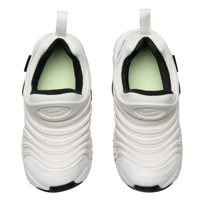 Nike Dynamo Free Fashion Trend Slip Resistant Durable Low Top Kids Casual Shoes Kids Sneaker White Black 343738104