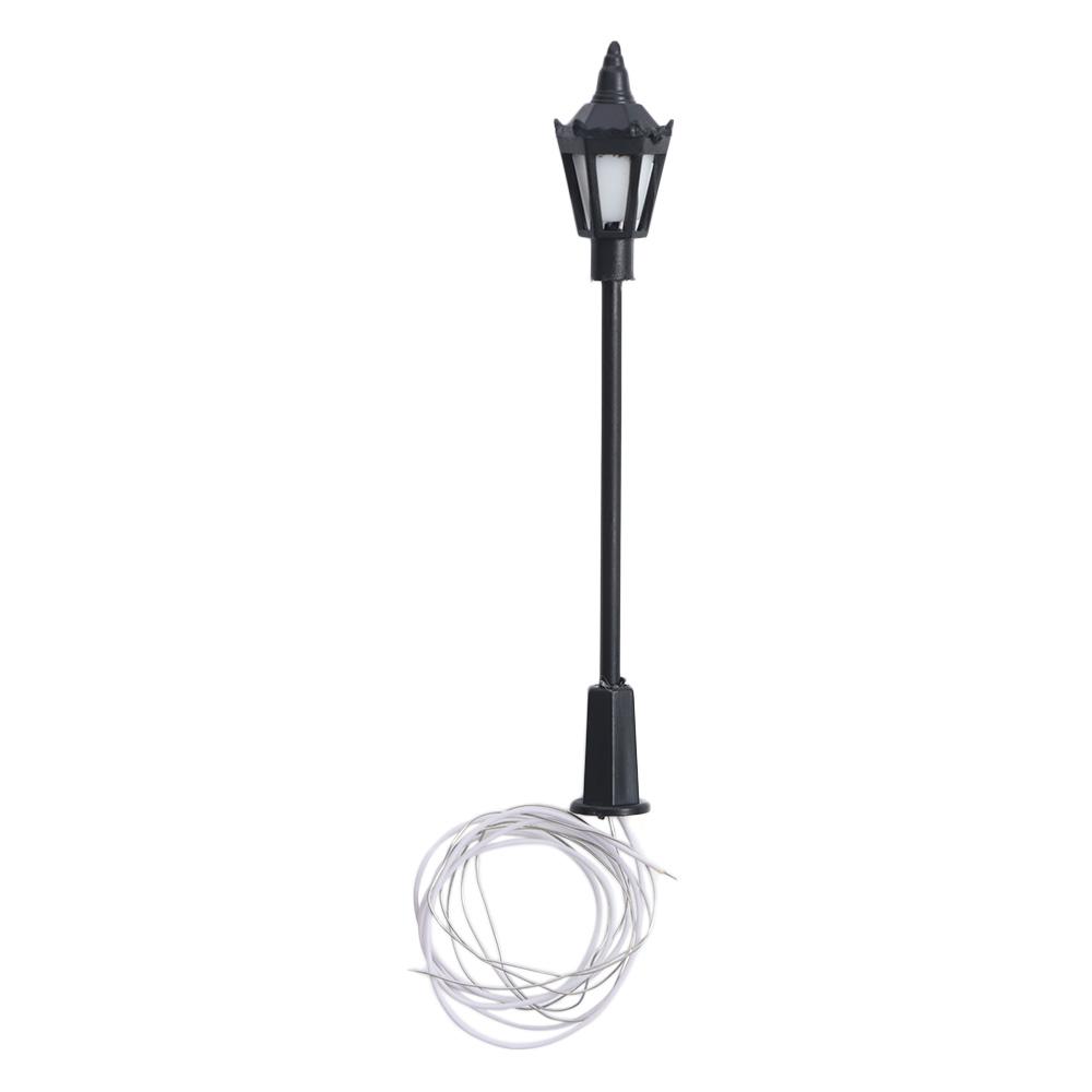 Ornaments Christmas Landscape Lights Garden Street Lamp Outdoor Decorative 1:100 Scale Lights Model
