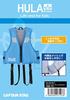 Captain Stag Floating Vest with Reflective Tape, Children's, Ages 4-10, Blue, HULA US-3011