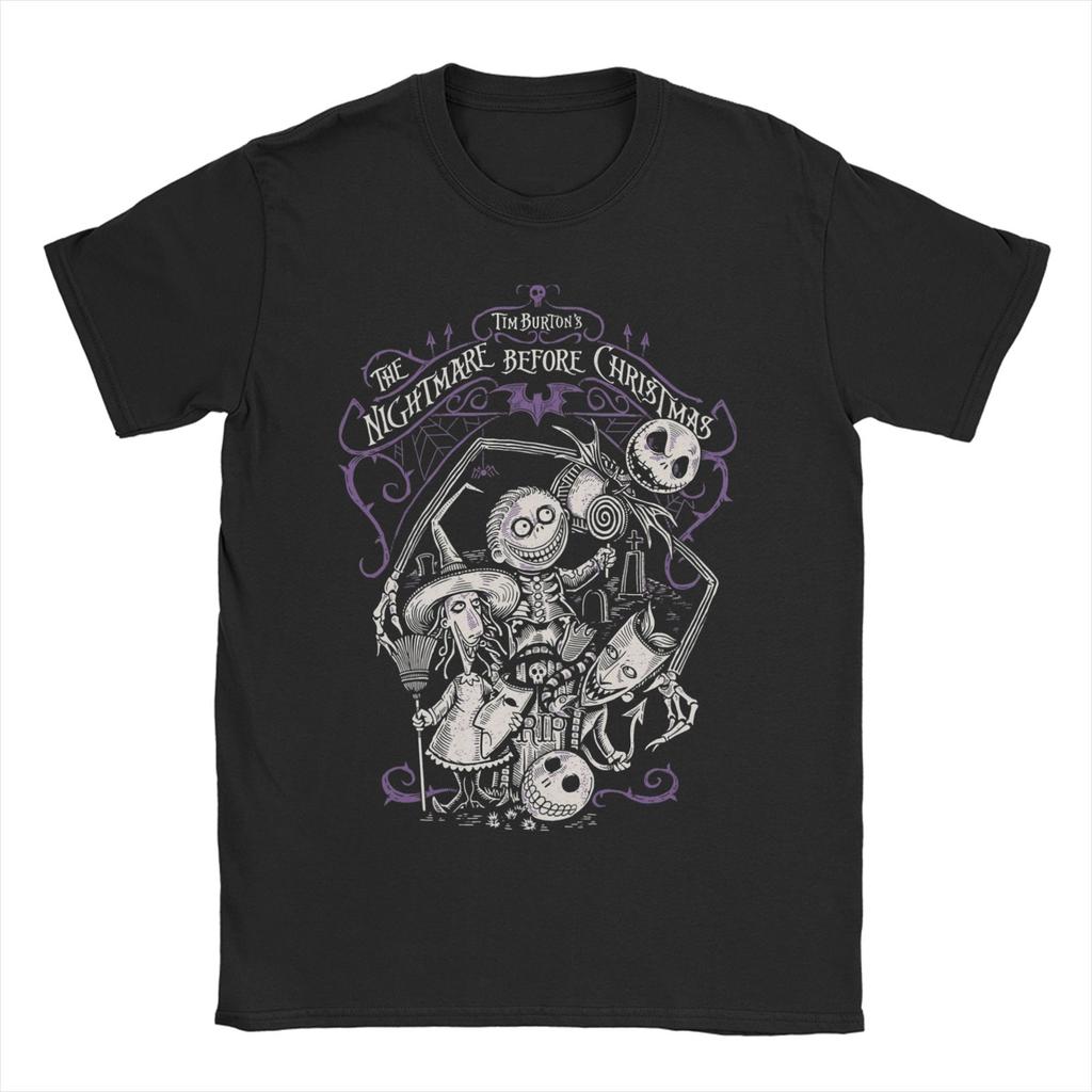 Das Nightmare Before Christmas T-Shirt für Männer Frauen Mode T-Shirts 100% Baumwollkleidung