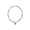 Collier Luxenter en argent 925 et onyx avec finition en or 18k - Nanys