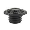 Gas Cap Vented Cross Fuel Tank Cap For Harley Touring Road King Street Glide Sportster 883 Dyna Softail 96-2020 Motorcycle Black