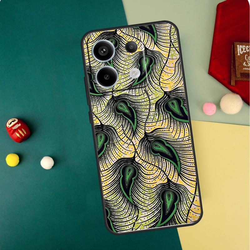 African Wax Print Design Case For Xiaomi Redmi Note 13 14 12 11 10 15 Pro Plus Redmi 13 15 14C 13C 15C 10C 12C Funda