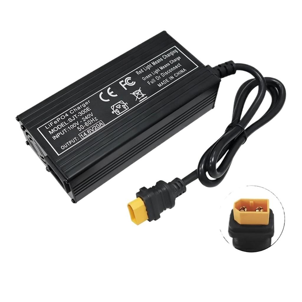 Eisenphosphat-Akku, VariCore 14,6V 20A Smart, Lifepo4-Ladegerät kompatibel mit