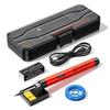 Wireless USB Rechargeable Soldering Iron with Internal Heating and Battery, Hot Stamping, Smoke Code Set
