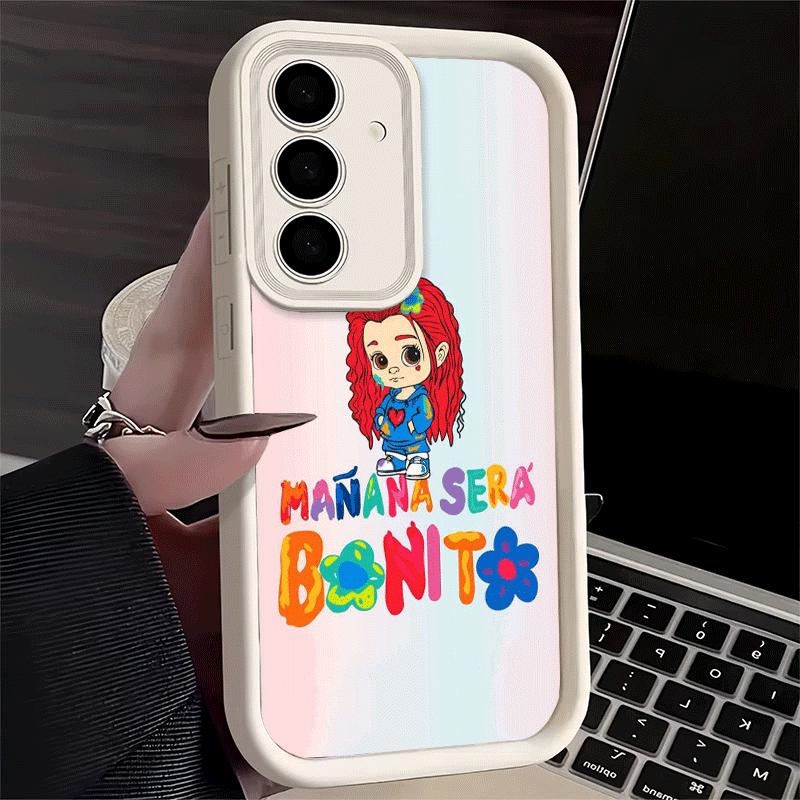 

Phone Case for Samsung Galaxy S26 S25 Ultra S24 FE Karolg M-Manana Sera B-Bonito Shell S23 Plus S22 + S21 S20 5G Soft Silicone F Samsung S21 FE
