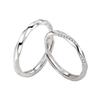 S925 Sterling Silver Endless Love Couples Rings - Unisex Openable Matching Rings, Women's Fashionable Valentine's Day Gift