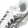 Nike Scarpe da ginnastica da uomo Shox Ride 2 Platino Metallico Uomo Grigio Bianco Nero IB8174-100