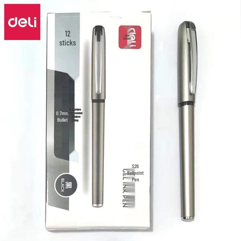 Deli S26 Black Signature Pen