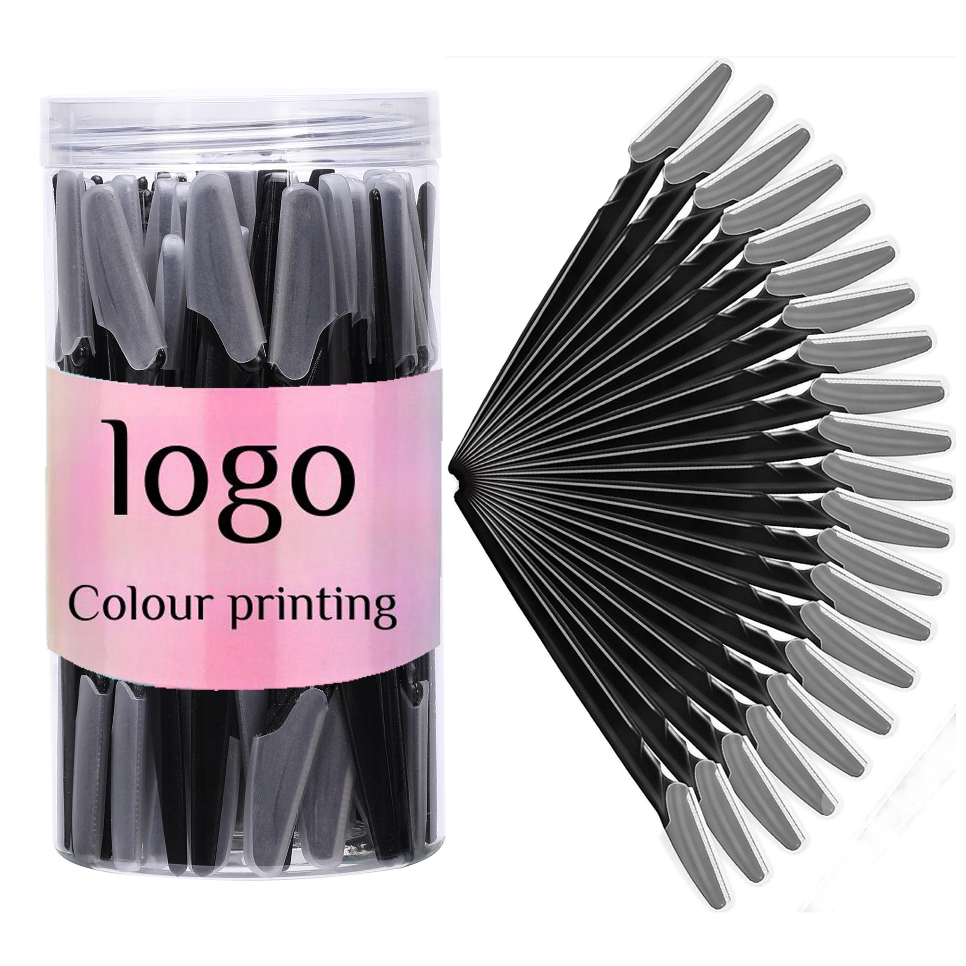 

30 шт. бритвы для бровей для женщин, многоцелевые отшелушивающие инструменты для дермапланирования и бритва для лица с прецизионной крышкой, безопасная красота 30pcs