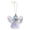 Multicolored 2D Flat Angelic Pendant Christmas Tree Acrylic Hanging Ornament for Festives Holiday Decors Charm Gifting