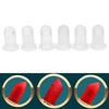 12.1mm 1/3PCS Set Silicone Lipstick Mold Aluminum Ring Mould Holder Diy Beauty Lipstick Mould Handmade Lipstick Making Tool