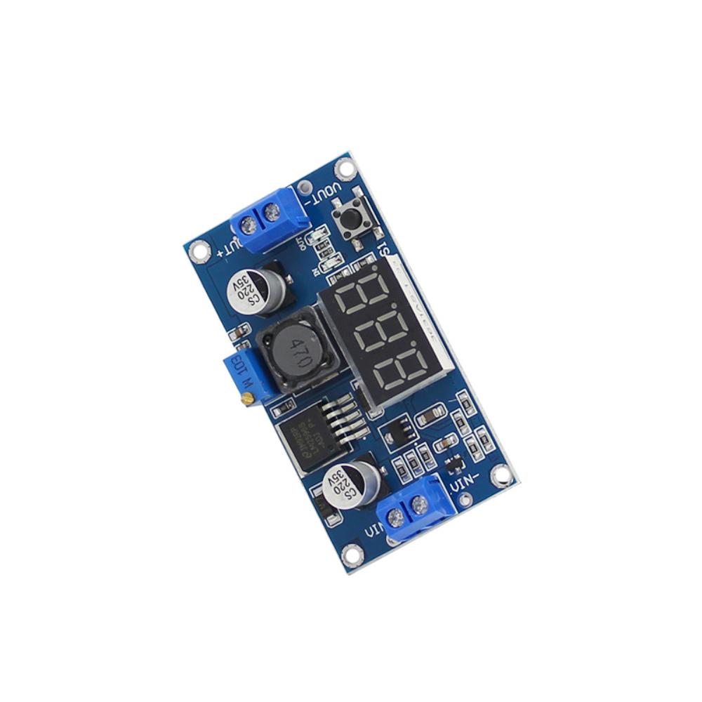 1PC DC-DC LM2596 Adjustable Step-Down with Digital Display Voltmeter 4.0-40V LM2596S Stabilized Power Supply Module 3.2V-40V