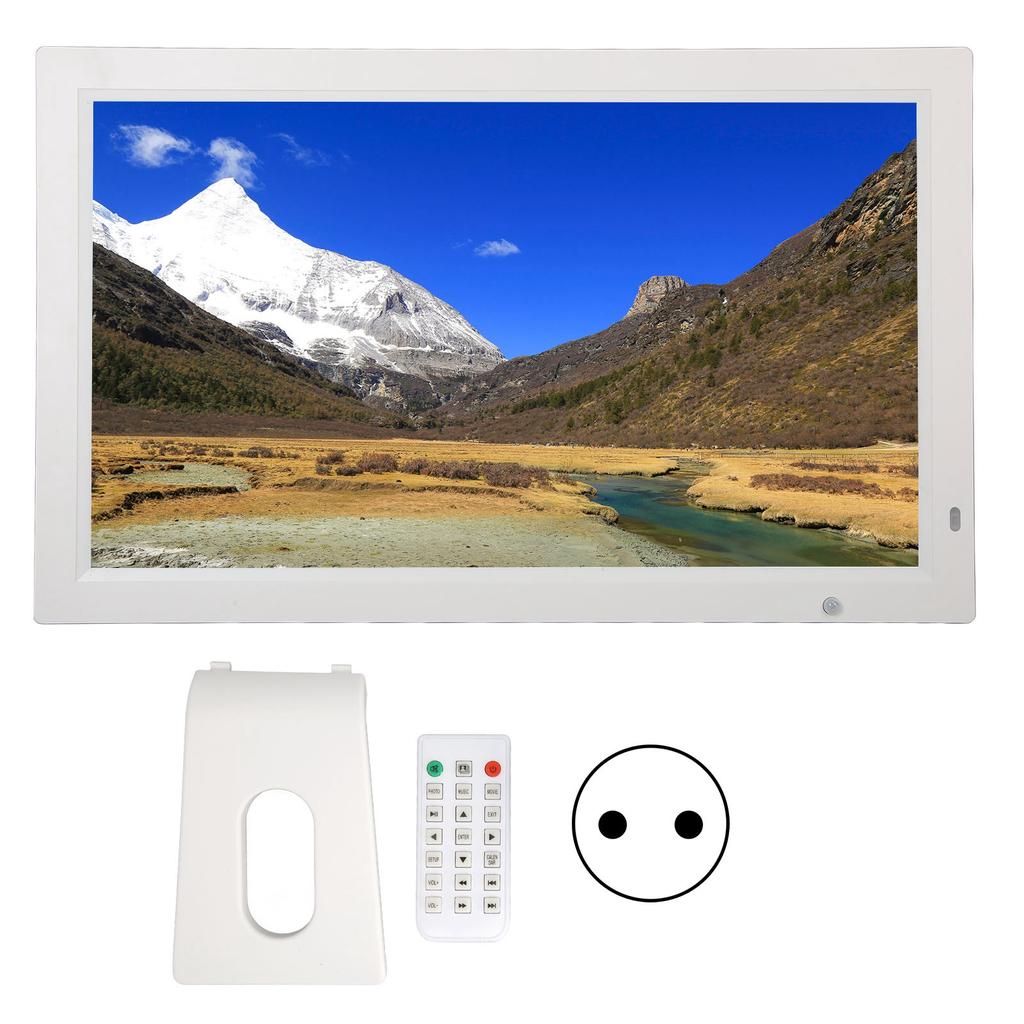 21.5inch Digital Photo Frame 16:9 IPS Display 1920x1080 HD Digital Picture Frame with Body Sensor