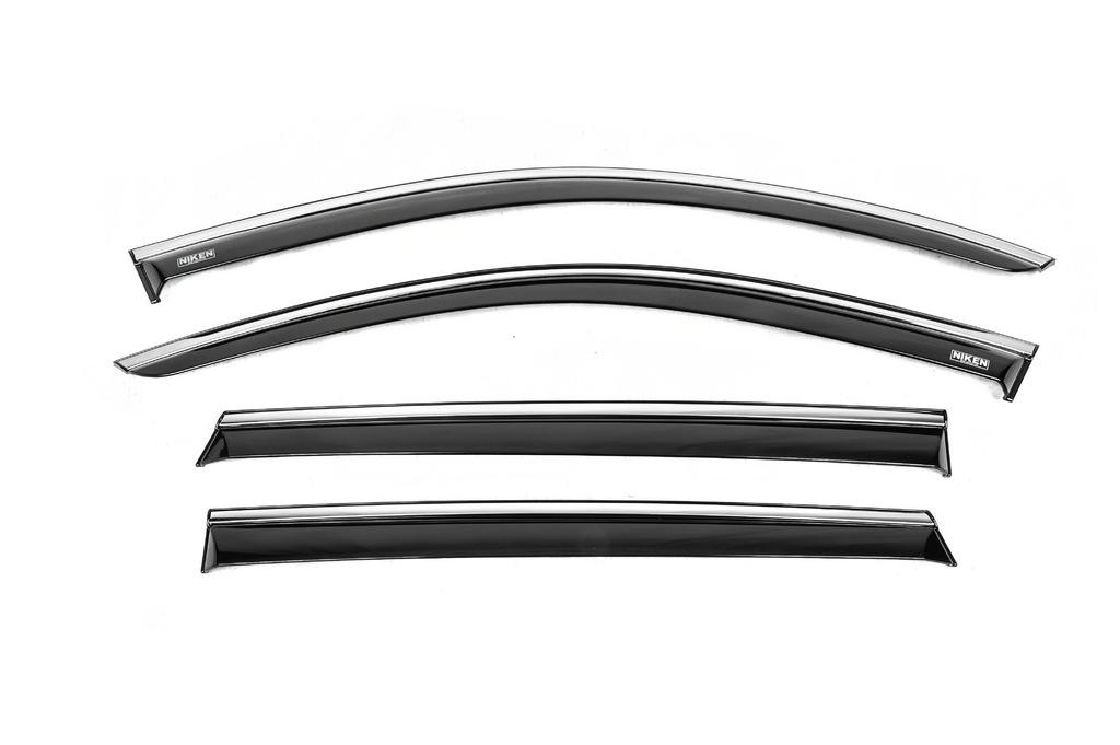 

Windshields with chrome (4 pcs, Niken) for Kia Sorento IV MQ4 2020-