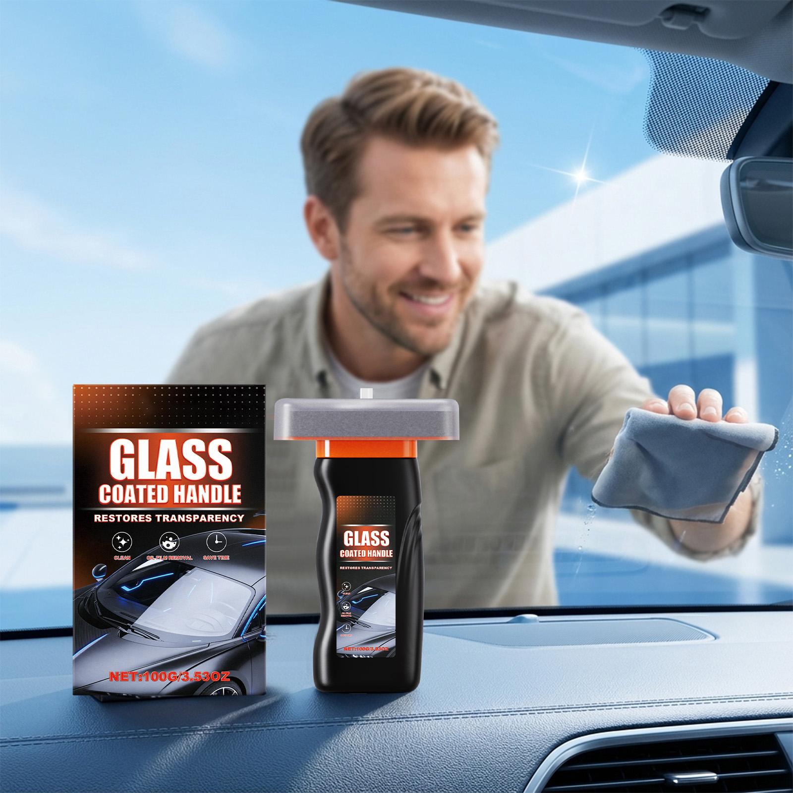 

Glass Cleaning Board, Decontamination For Car Window Glass, Suitable For Various Types Of Glass Surfaces one size білий
