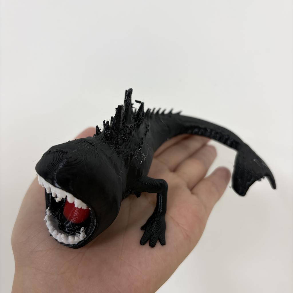2026 New 3d Printed Subnautica Sea Monster Action Figure Leviathan Sea Eater Bloop EL Gran Maja Model Abstract Monster Gift