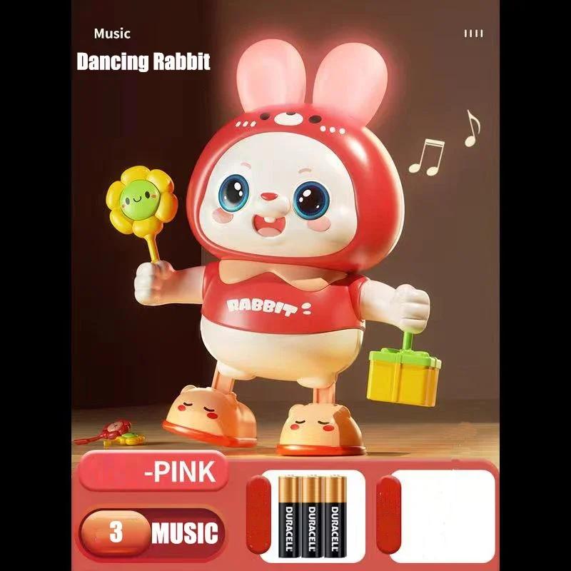 Musical Dancing Frog Toy With Flashing Lights, Electric Tummy Time & Sensory Toy For Babies Unique Baby Shower Gift For Children
