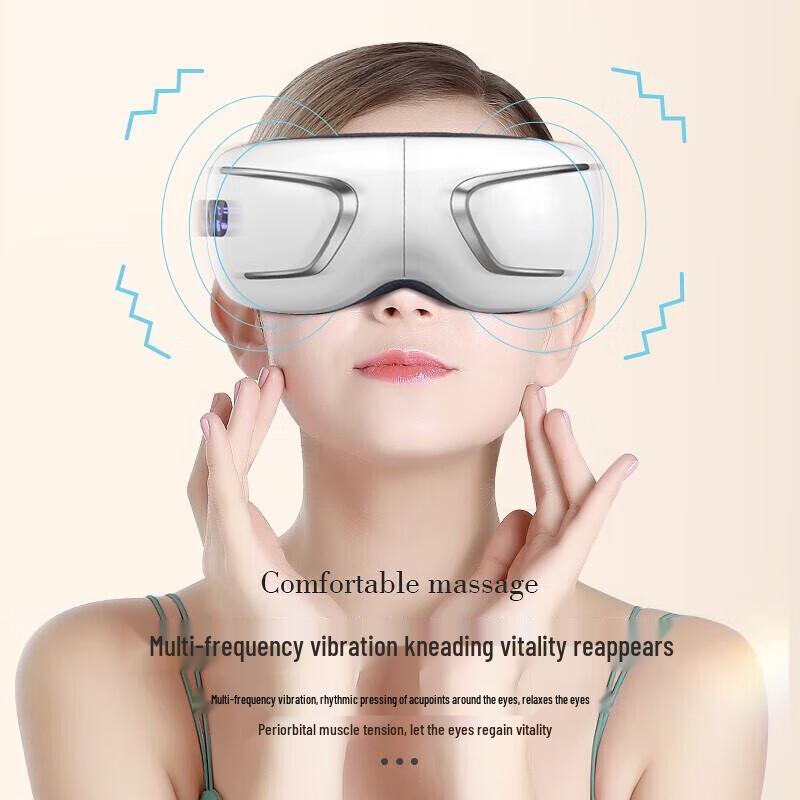 AUX Eye Massager with Bluetooth and Heat