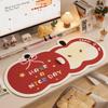 Cartoon Pattern Rubber Mouse Pad Large Size Computer Desk Protector New Keyboard Mice Mat  Home
